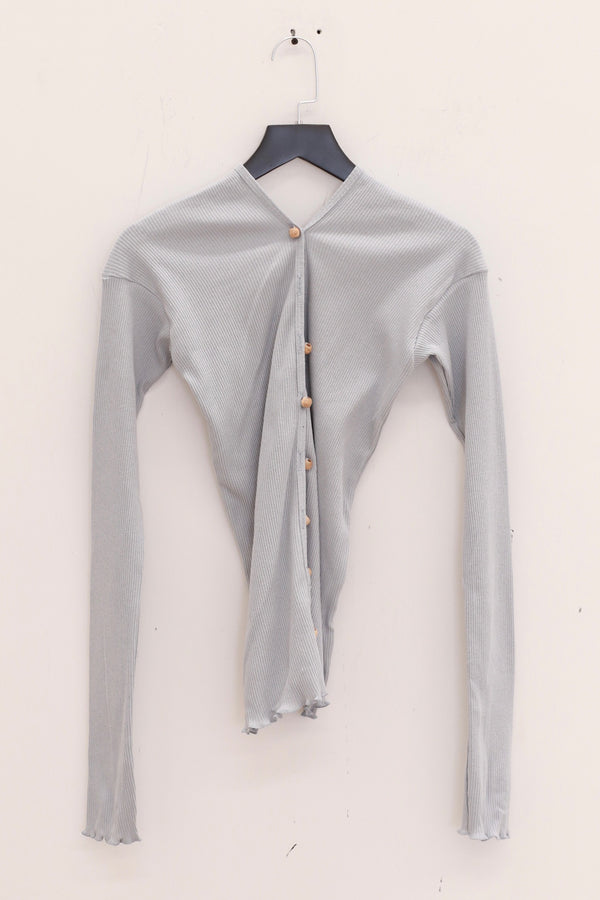 BASERANGE Taffeta Sweater Collection Portugal BAS-TOTVC-RC-SU25-HARDIN BLUE